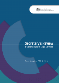 Secretary’s Review of Commonwealth Legal Services thumbnail