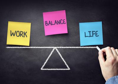 Work and life balance icon